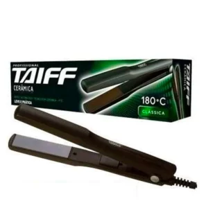 Prancha de Cabelo Taiff Cerâmica 180°C 3 Velocidades Bivolt Preta