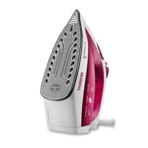 Ferro de Passar a Vapor Base Cerâmica com Função Spray Mondial AA NF-33 Branco/Rosa 1200W