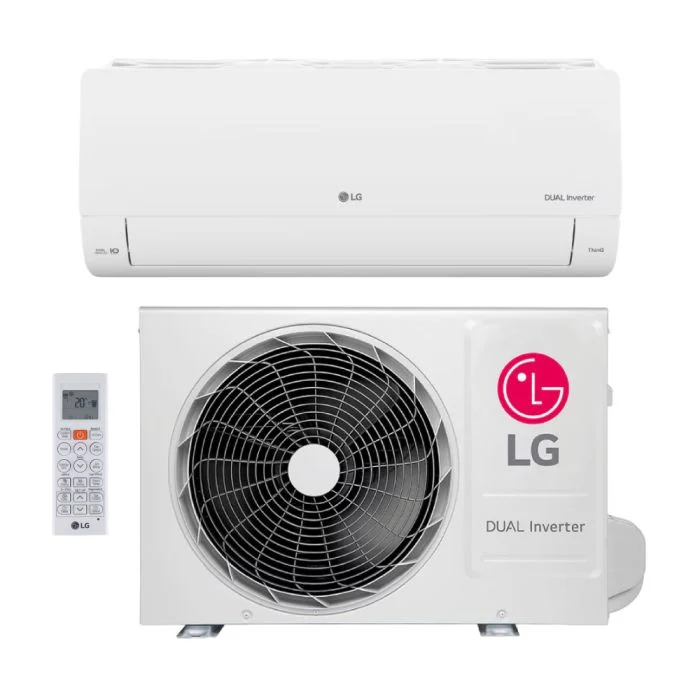 Ar Condicionado Split Hi Wall LG DUAL Inverter Voice +AI 9000 BTUs Frio S3-Q09AA31B - 127V